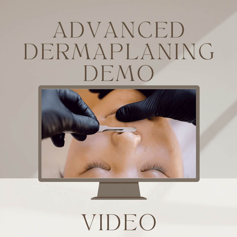 Advanced Dermaplaning Demonstration DVD