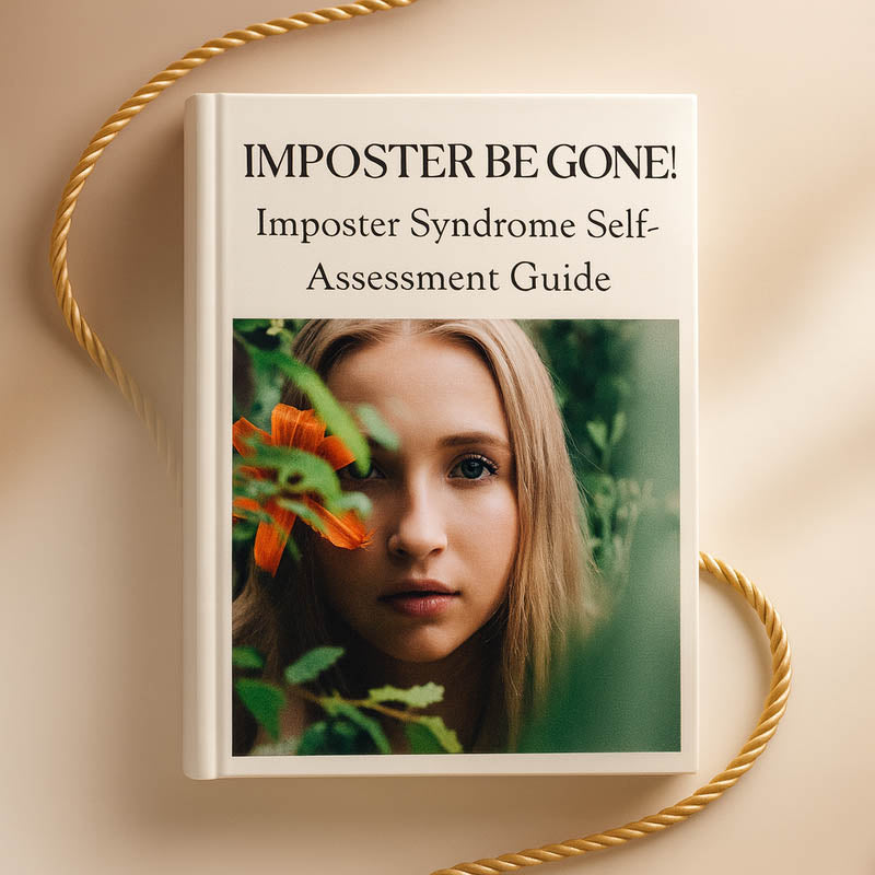 Imposter Syndrome Self-Assessment Guide eBook for estheticians – confidence and mindset workbook to overcome imposter syndrome.