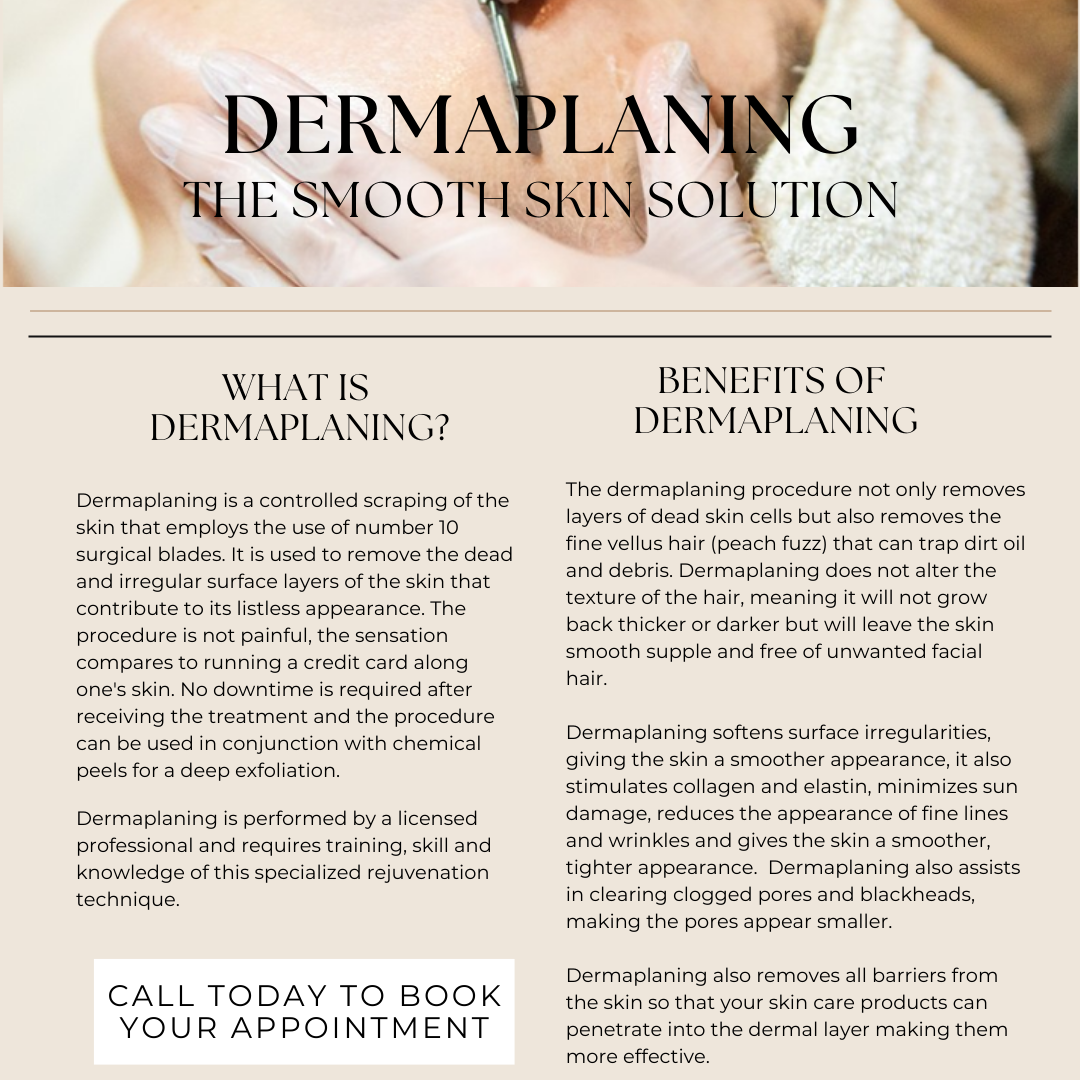 Dermaplaning- The Smooth Skin Solution Flyer