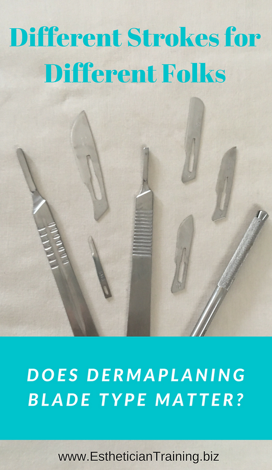 Does Dermaplaning blade type matter? Which blades should I use?