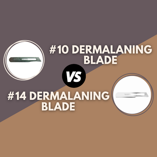 Unlock Your Best Results: Comparing the #10R and #14 Dermaplaning Blades