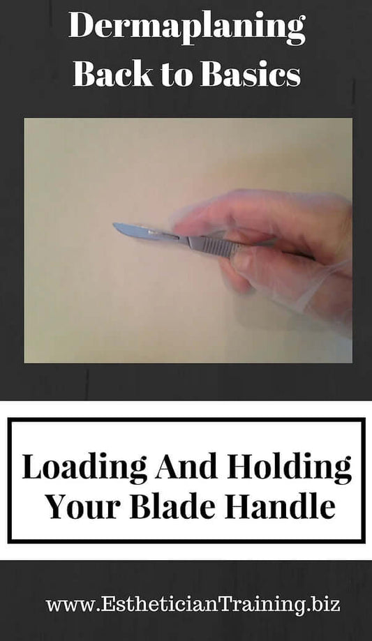 Learn what part of the blade to use and how to properly hold your blade handle.