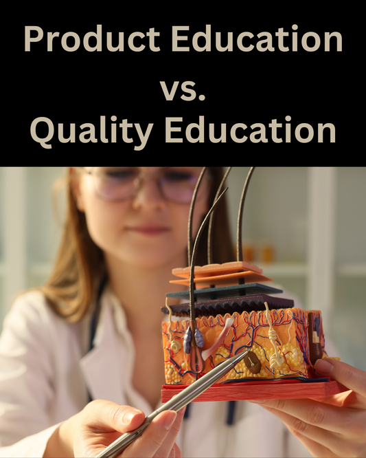 Product Education vs Quality Education
