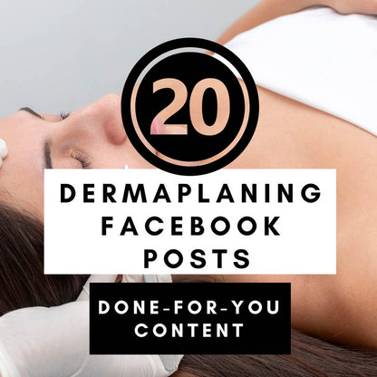 20 Facebook Posts for Estheticians