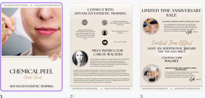 Chemical Peel Cheat Sheet for Estheticians