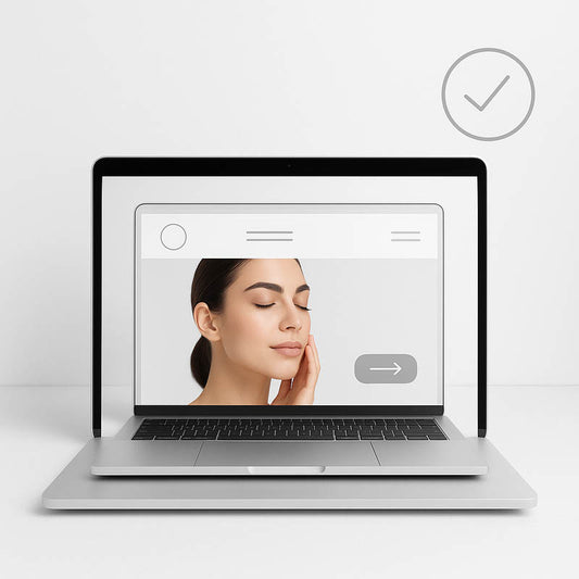 Custom Skincare Treatment Landing Page for Estheticians