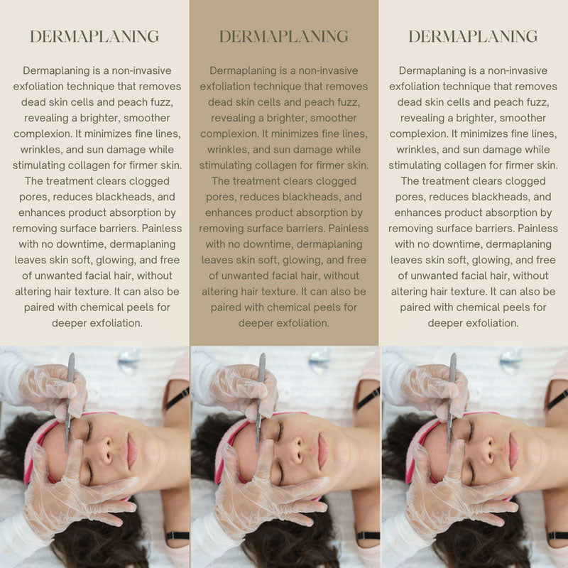 Dermaplaning Rack Cards for Estheticians  Attract More Clients & Educate With Confidence