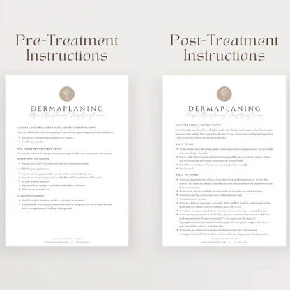 Dermaplaning Forms Bundle — The All-In-One Consent & Client Management Pack