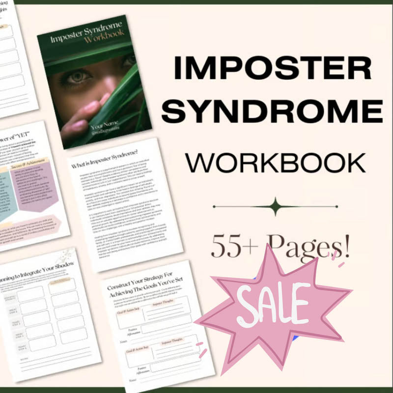 Overcome Imposter Syndrome Workbook for Estheticians
